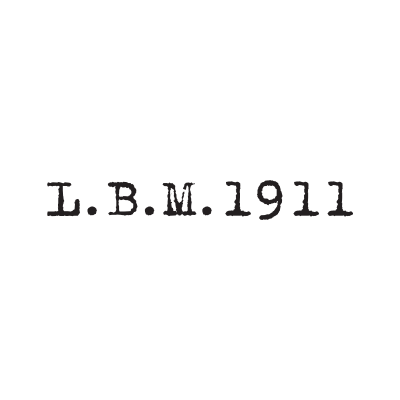 L. B. M. 1911